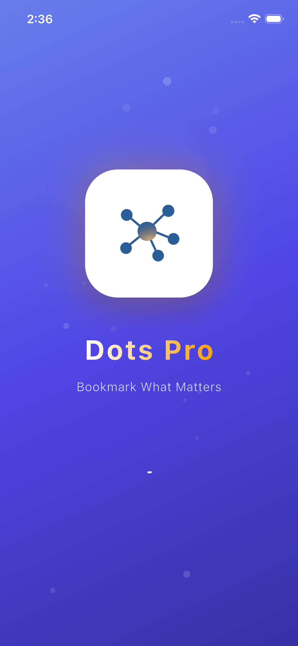 Dots Pro Onboarding